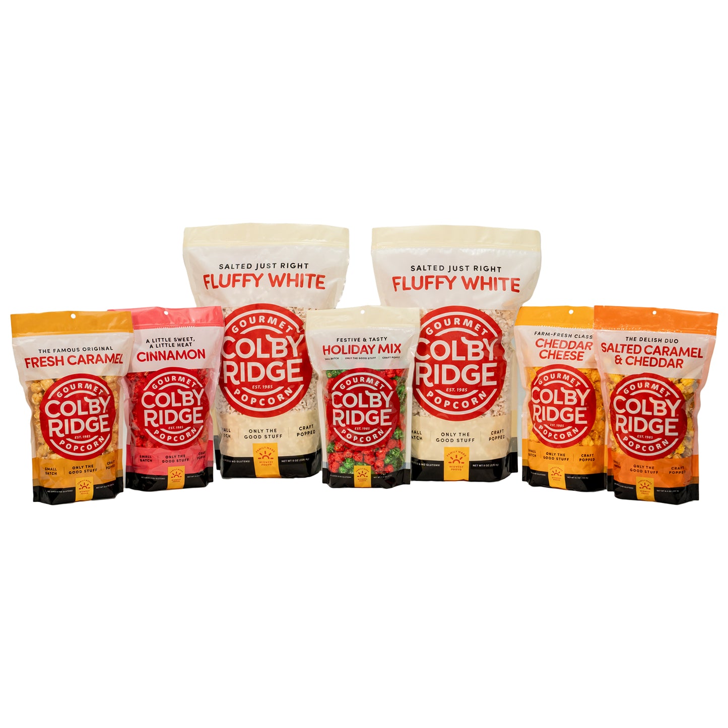 Seven Bag Assortment with Holiday Mix