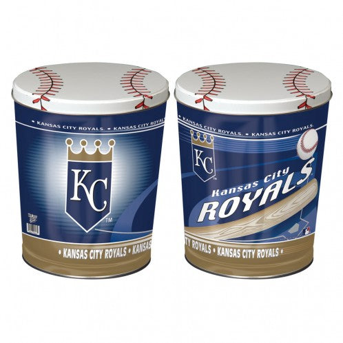 Kansas City Royals 3-Way Mix Popcorn Tin