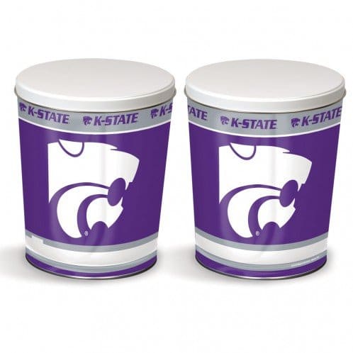 Kansas State Wildcats 3-Way Mix Popcorn Tin