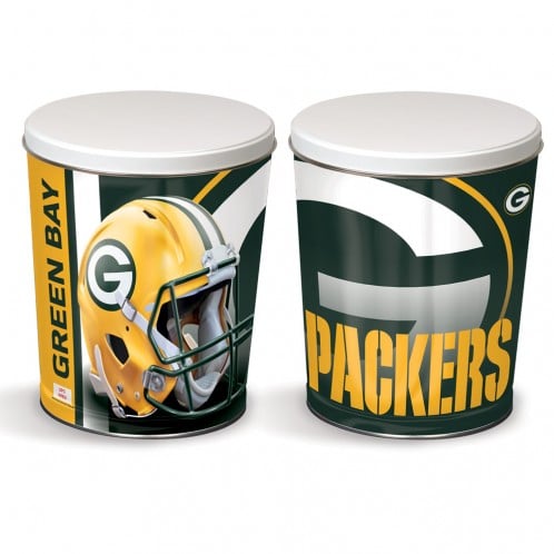 Green Bay Packers 3-Way Mix Popcorn Tin