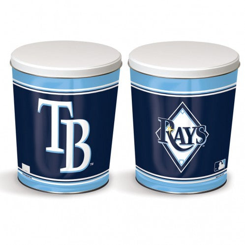 Tampa Bay Rays 3-Way Mix Popcorn Tin