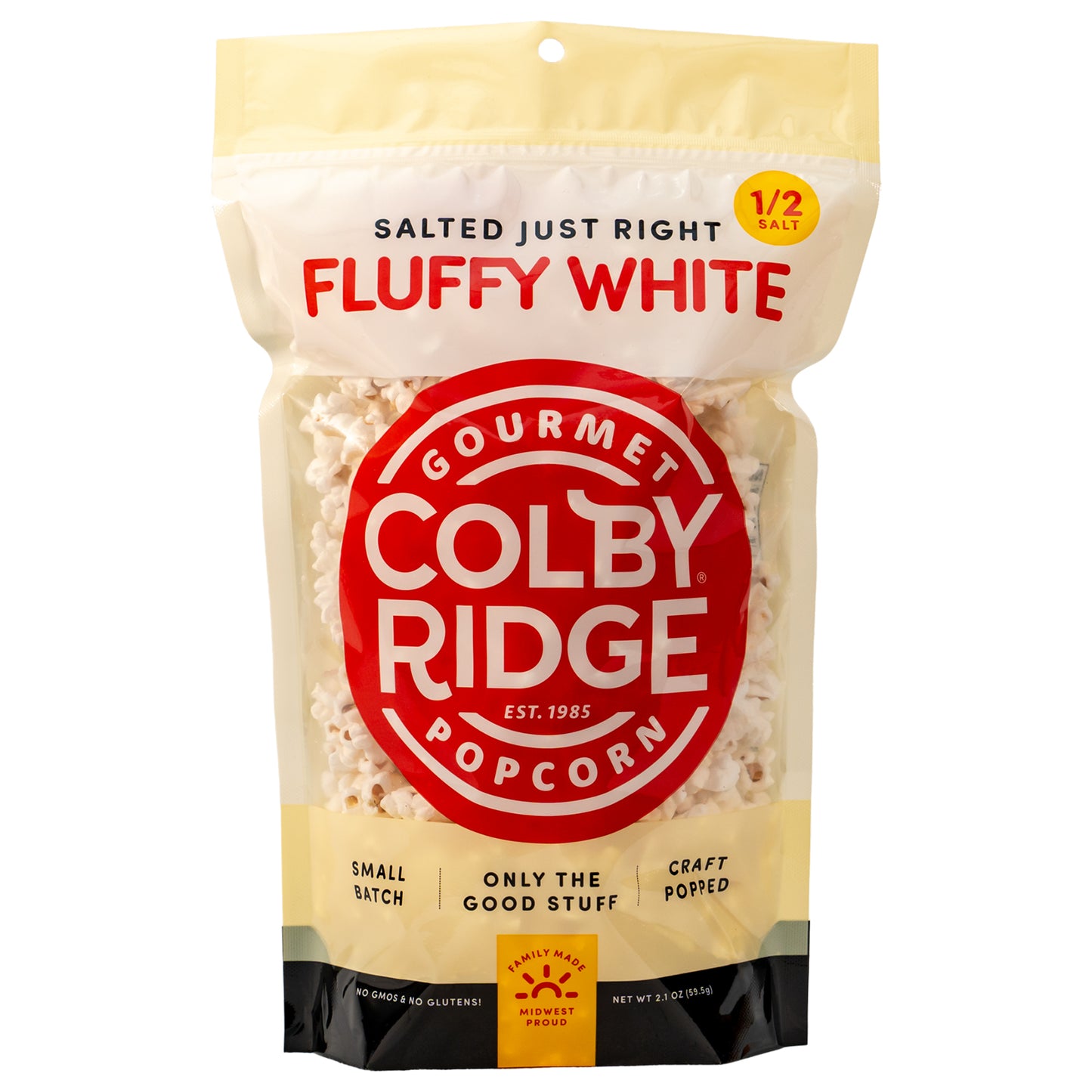 Fluffy White Half Salt - Two Pack