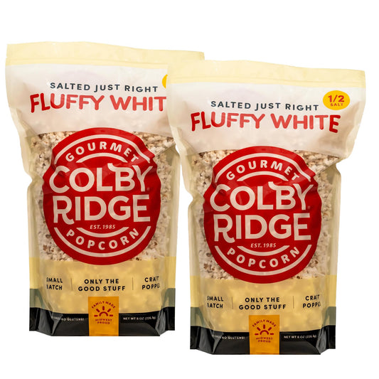 Fluffy White Half Salt - Two Pack