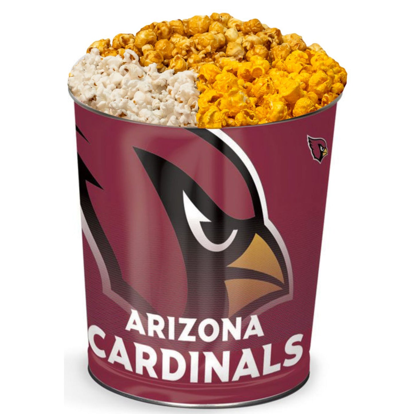 Arizona Cardinals 3-Way Mix Popcorn Tin