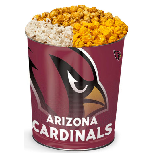Arizona Cardinals 3-Way Mix Popcorn Tin