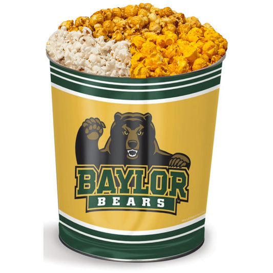 Baylor Bears 3-Way Mix Popcorn Tin