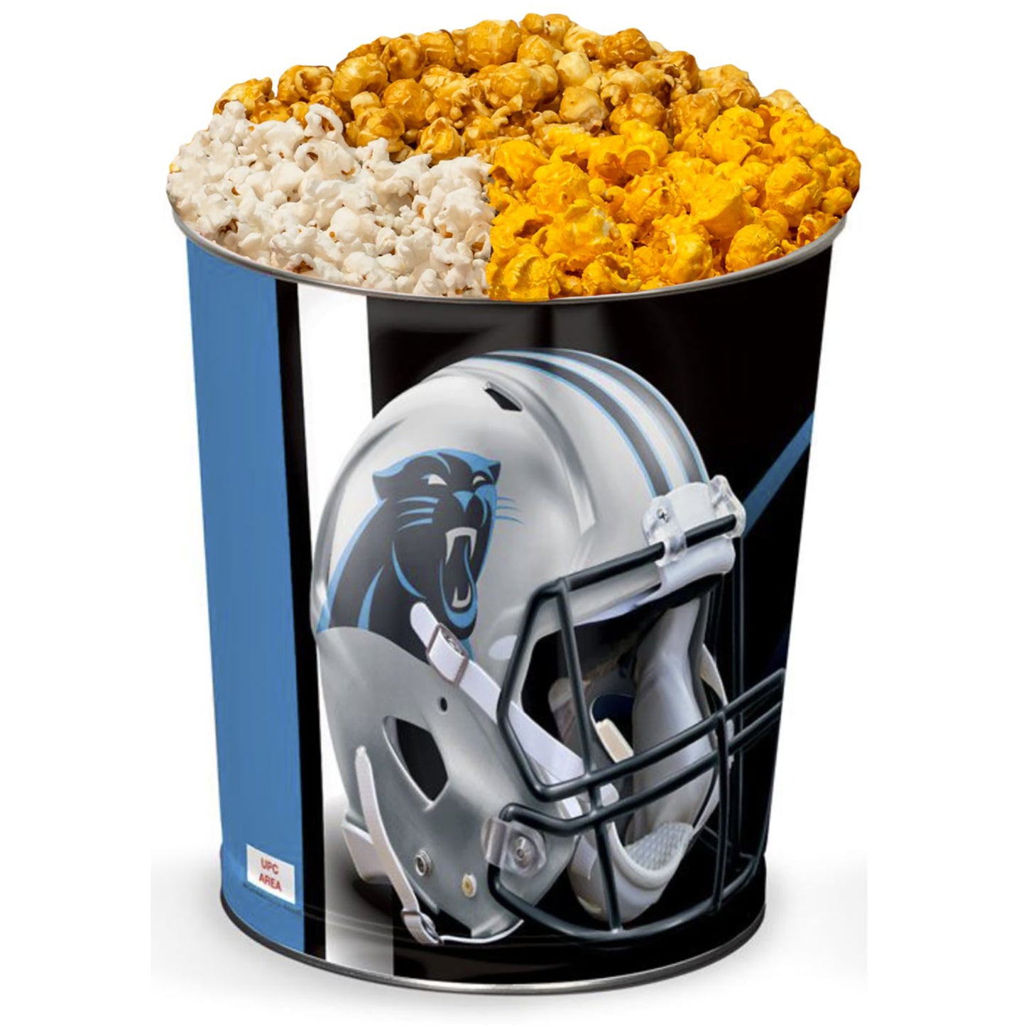 Carolina Panthers 3-Way Mix Popcorn Tin
