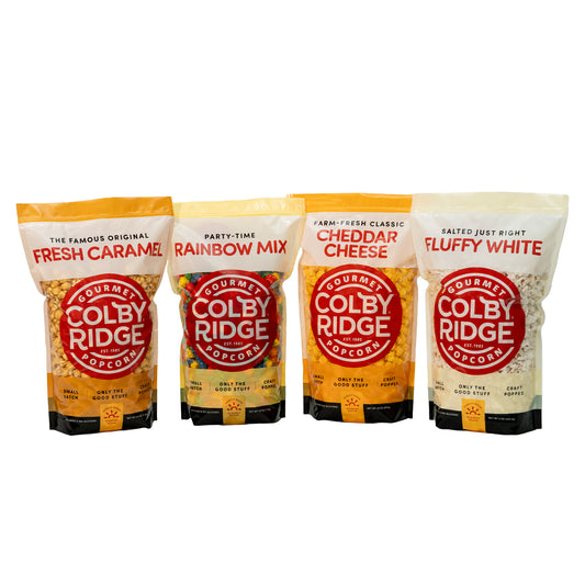 Four Bag Assortment with Rainbow Mix