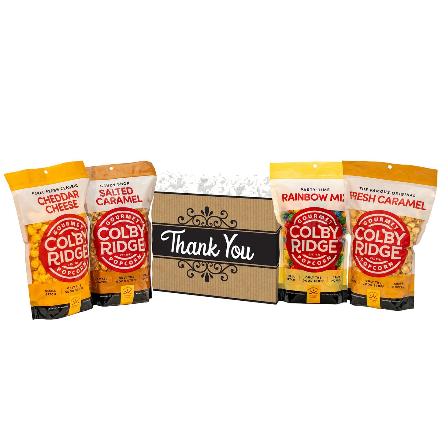 Thank You Box Four Bag Assortment