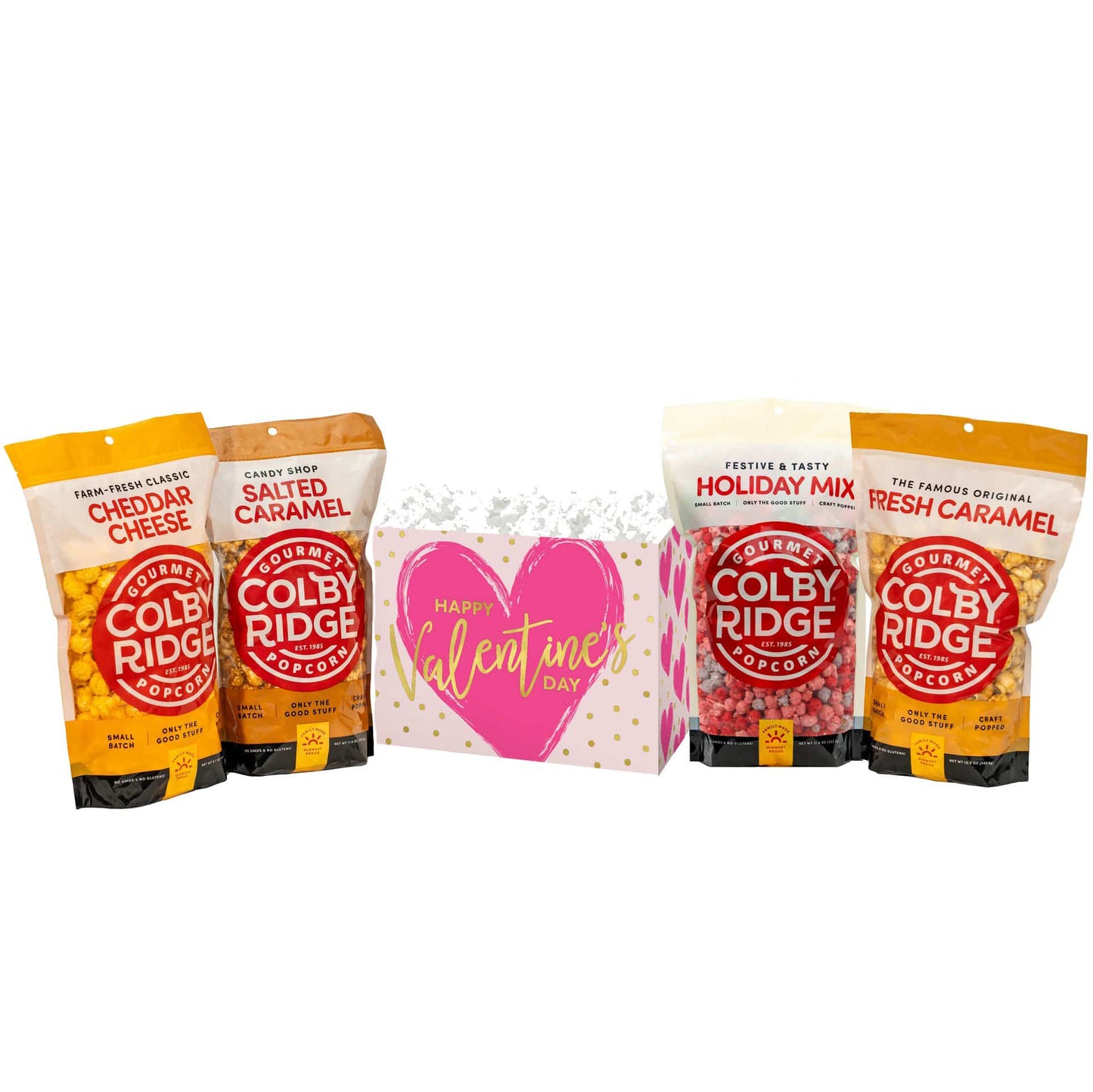 Valentine's Day Gift Box Four Bag Assortment