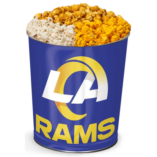 Los Angeles Rams 3-Way Mix Popcorn Tin