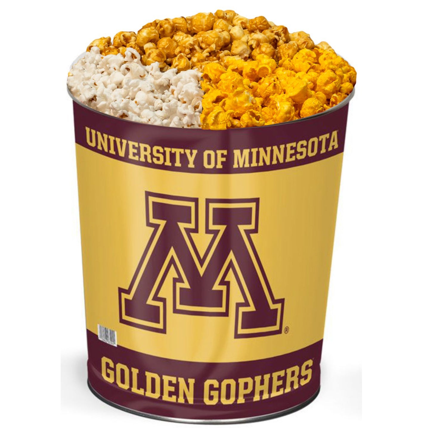 Minnesota Golden Gophers 3-Way Mix Popcorn Tin