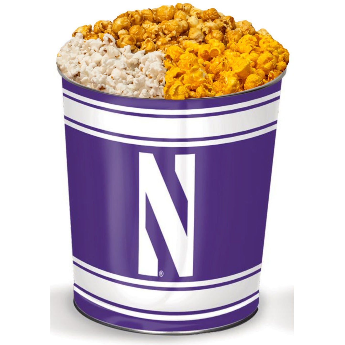 Northwestern Wildcats 3-Way Mix Popcorn Tin