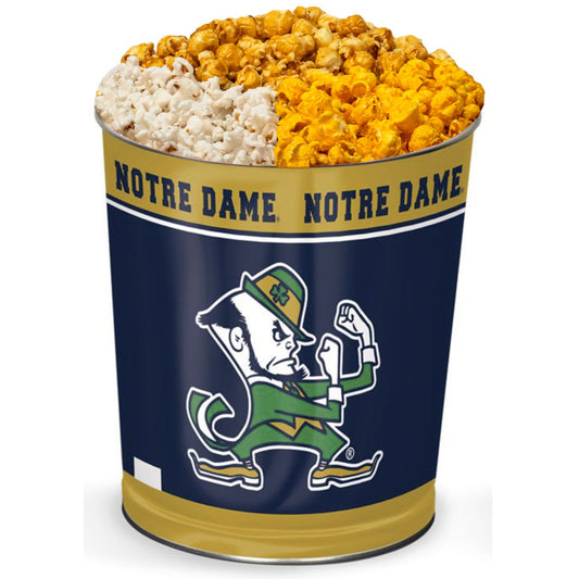 Notre Dame Fighting Irish 3-Way Mix Popcorn Tin