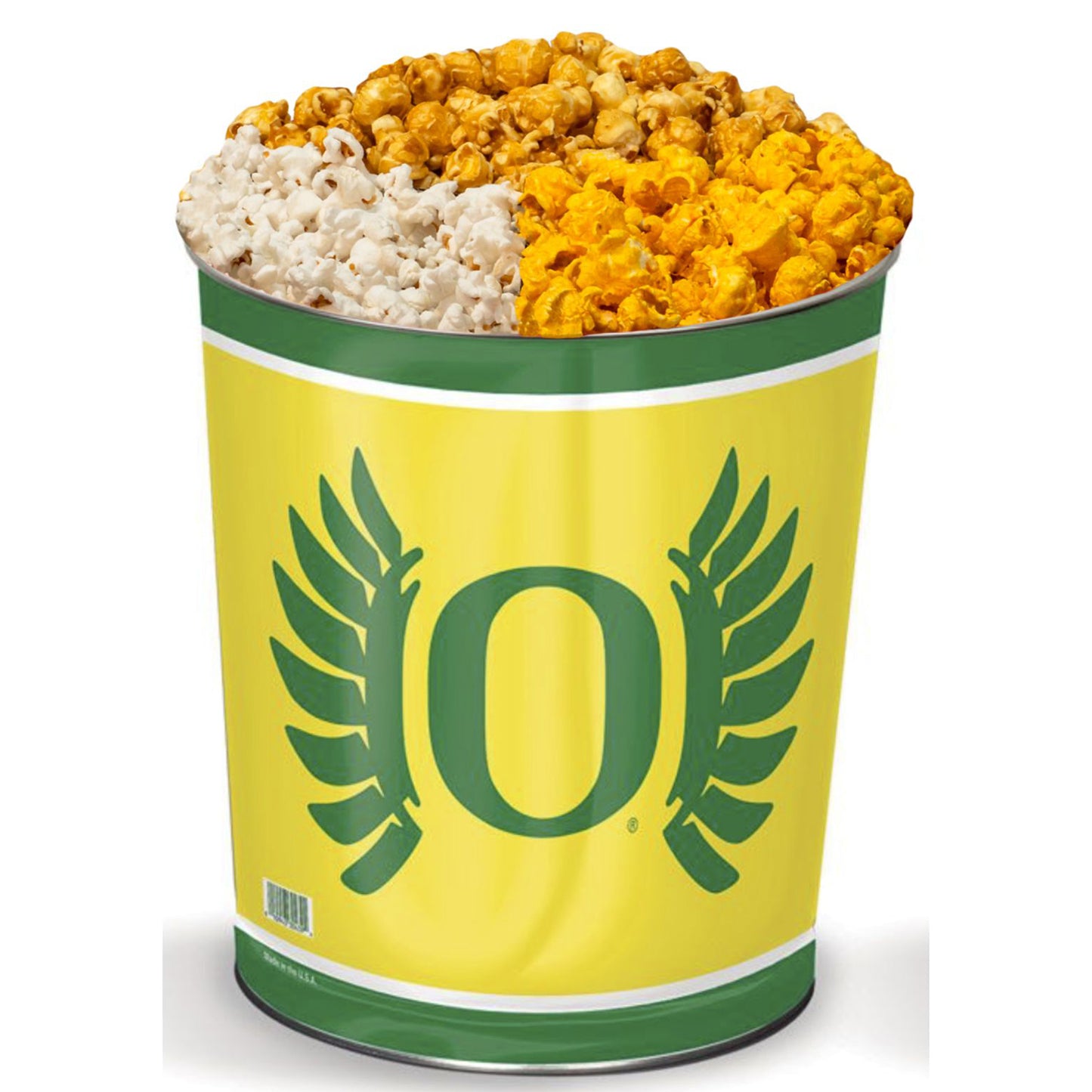 Oregon Ducks 3-Way Mix Popcorn Tin