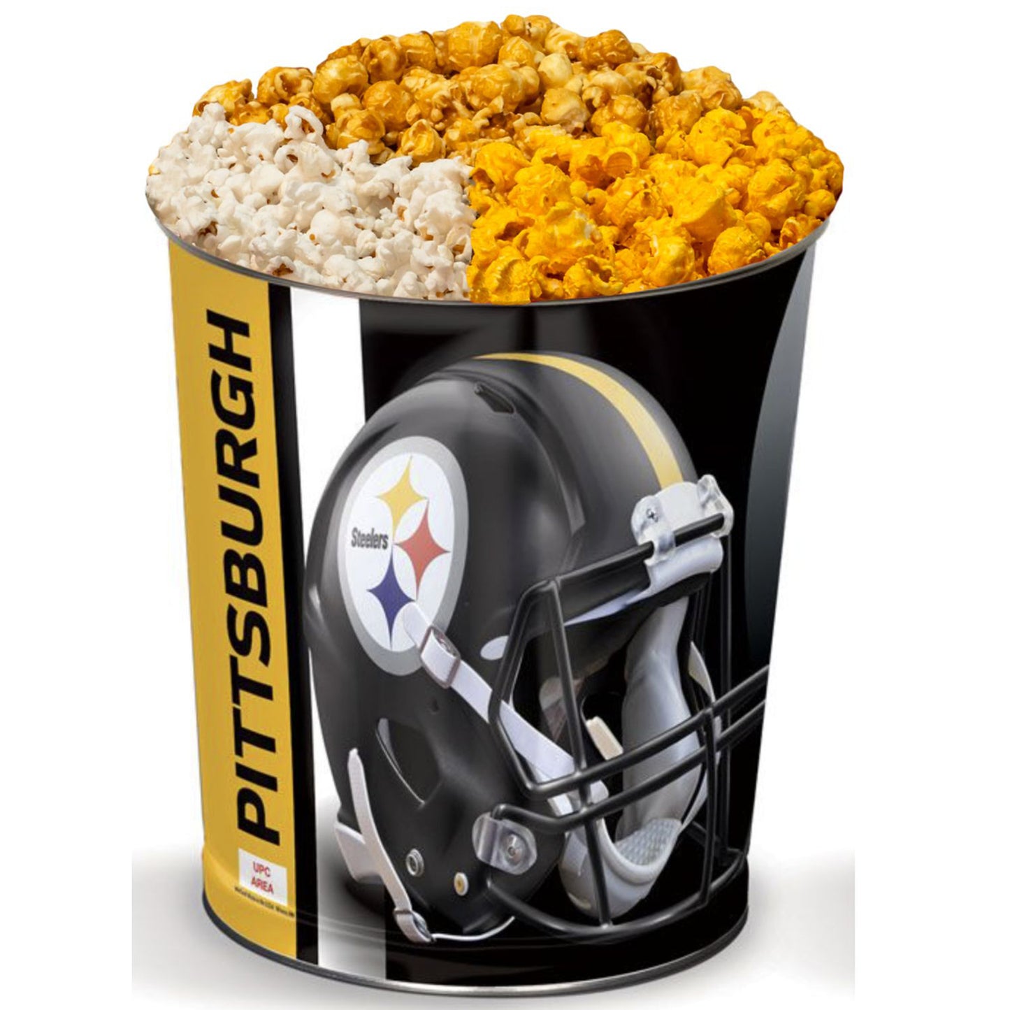 Pittsburg Steelers 3-Way Mix Popcorn Tin
