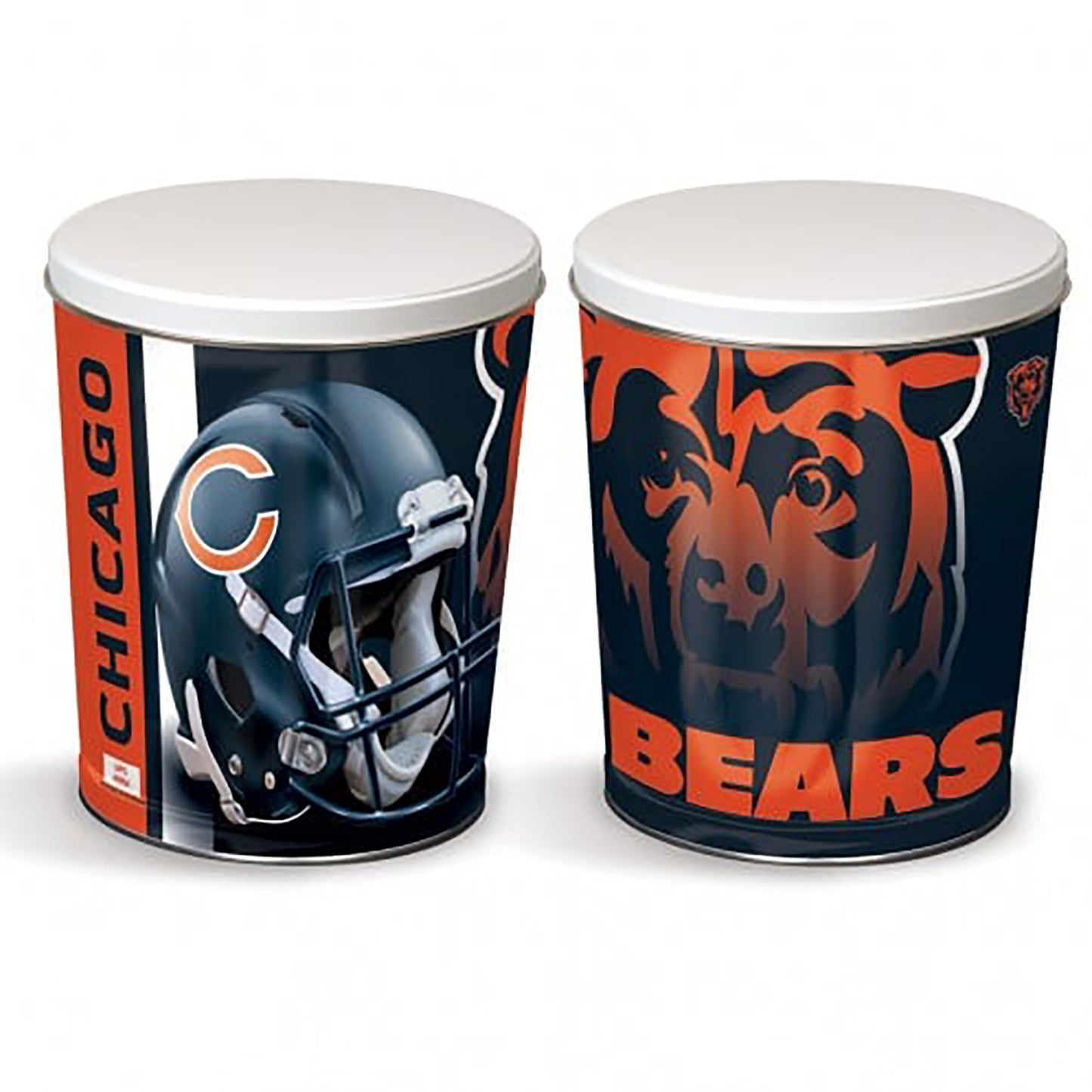 Chicago Bears 3-Way Mix Popcorn Tin