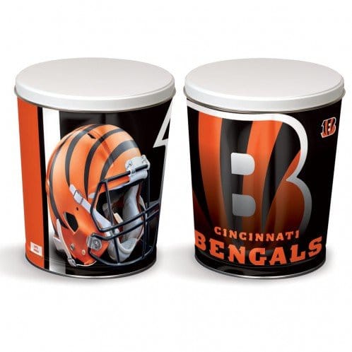 Cincinnati Bengals 3-Way Mix Popcorn Tin