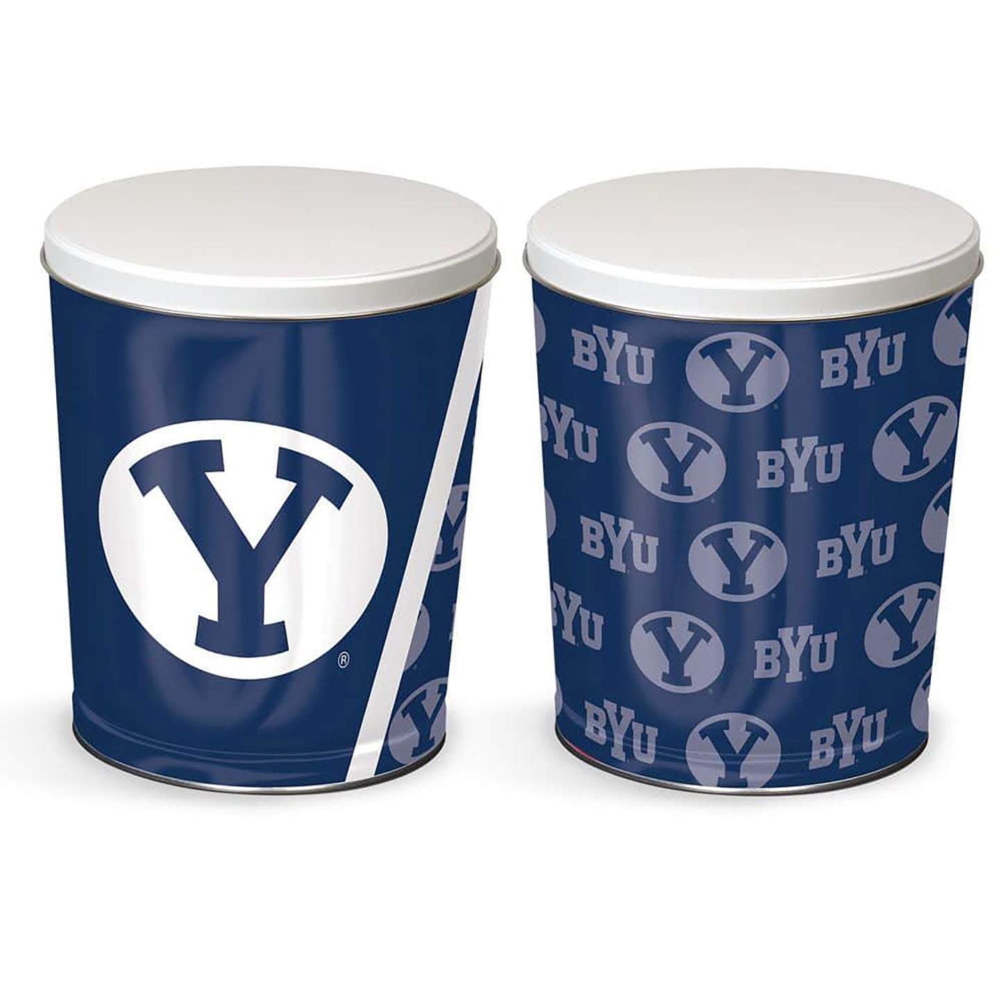 Brigham Young Cougars 3-Way Mix Popcorn Tin