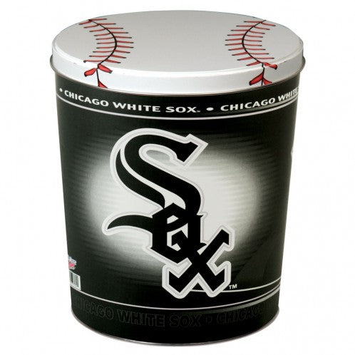 Chicago White Sox 3-Way Mix Popcorn Tin