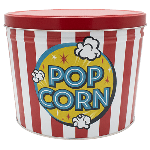 Freshly Popped Popcorn Tin