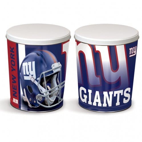 New York Giants 3-Way Mix Popcorn Tin