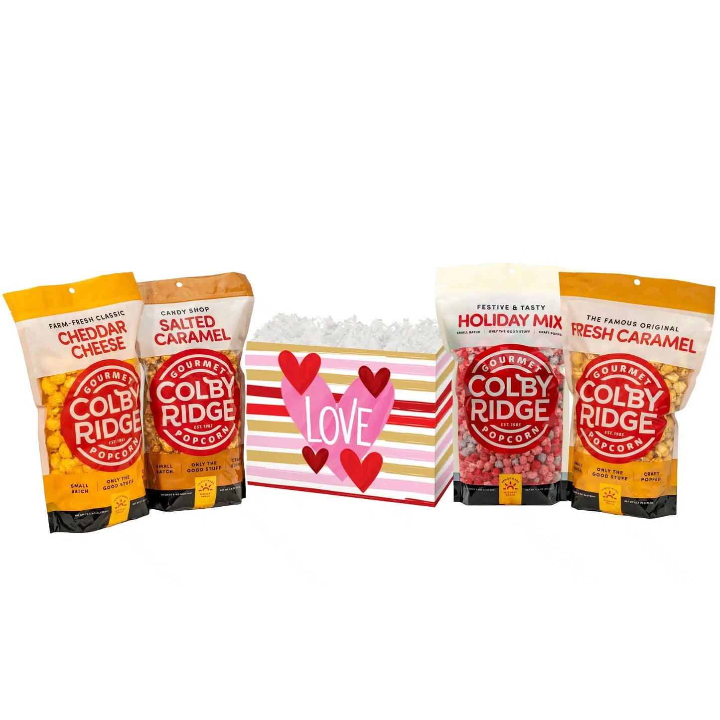 Valentine's Day Gift Box Four Bag Assortment