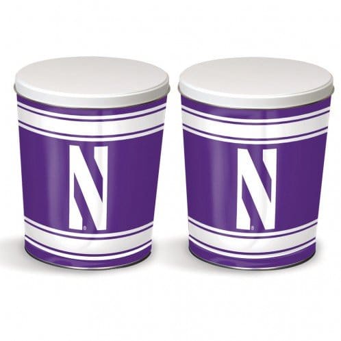 Northwestern Wildcats 3-Way Mix Popcorn Tin