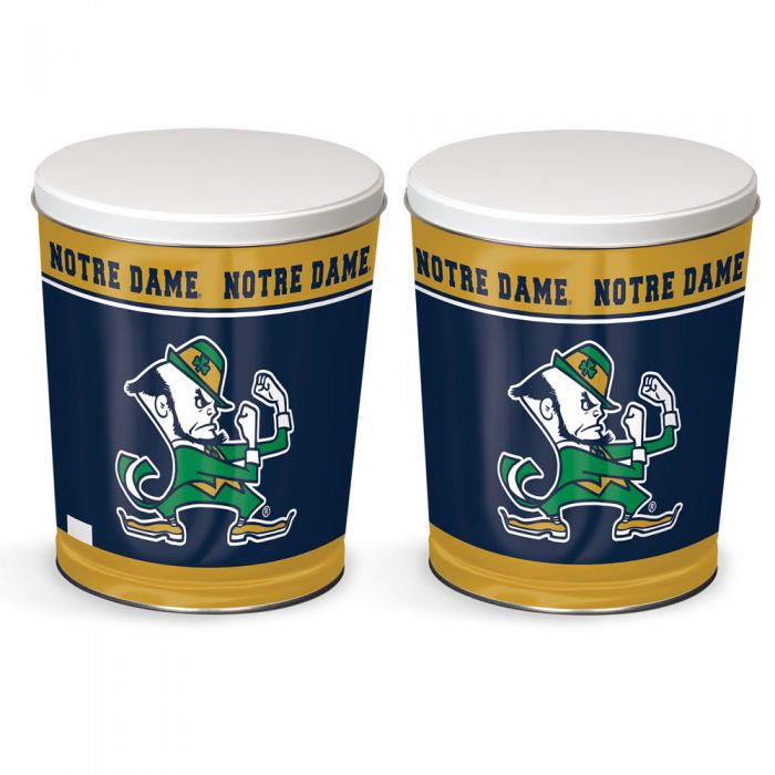 Notre Dame Fighting Irish 3-Way Mix Popcorn Tin