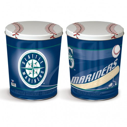 Seattle Mariners 3-Way Mix Popcorn Tin