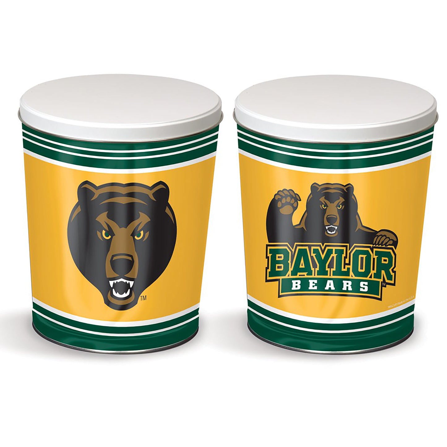 Baylor Bears 3-Way Mix Popcorn Tin